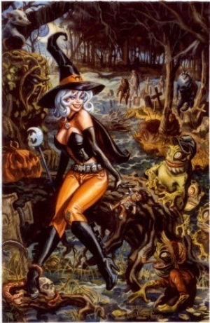 City Witch Visits Swamp Folk