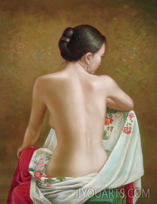 Nude Oil Painting 100% Handmade Museum Quality 0011