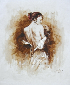 Nude Oil Painting 100% Handmade Museum Quality 0028