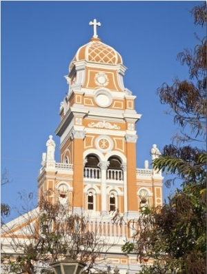 Iglesia De Xalteva, Granada, Nicaragua, Central America