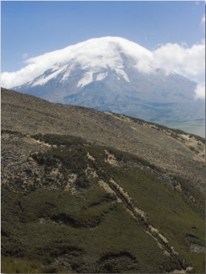 Volcan Chimborazo, Chimborazo Province, Central Highlands, Ecuador, South America