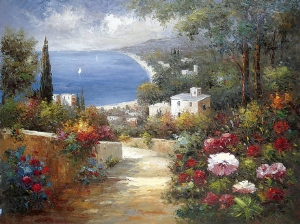 Mediterranean Oil Painting 0004