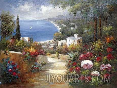 Mediterranean Oil Painting 0004