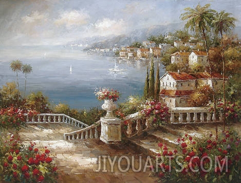 Mediterranean Oil Painting 0021