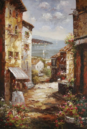 Mediterranean Oil Painting 0041