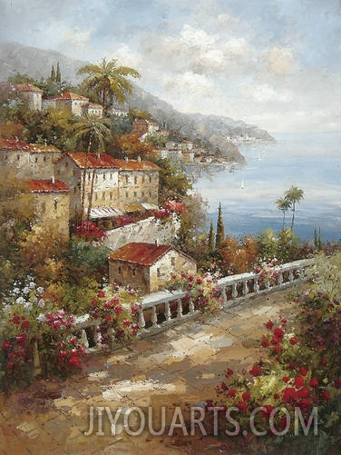 Mediterranean Oil Painting 0050