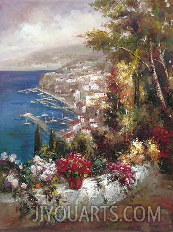 Mediterranean Oil Painting 0054