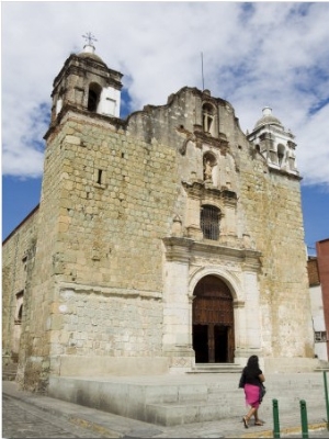 Church, Oaxaca City, Oaxaca, Mexico, North America