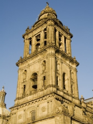 Metropolitan Cathedral, Zocalo, Centro Historico, Mexico City, Mexico, North America
