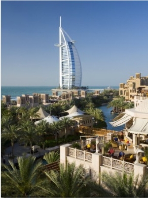 Mina a Salam and Burj Al Arab Hotels, Dubai, United Arab Emirates