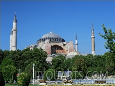 St. Sophia Mosque, Unesco World Heritage Site, Istanbul, Turkey