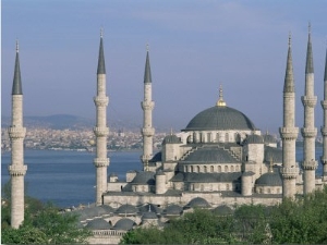 The Blue Mosque (Sultan Ahmet Mosque), Istanbul, Marmara Province, Turkey