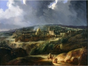 View of Jerusalem from the Valley of Jehoshaphat, 1825