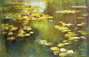 Landscape Oil Painting 100% Handmade Museum Quality0116,Monet