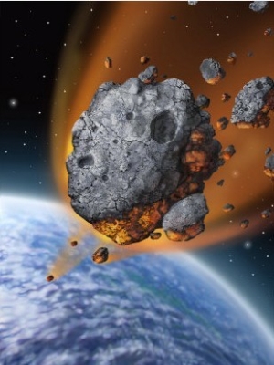 Asteroid Hurtling Towards Earth