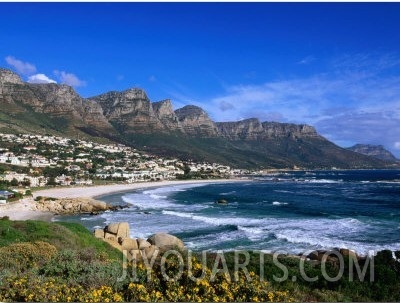 Beach at Camps Bay, Cape Town, South Africa