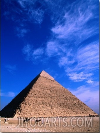 Pyramid of Chephren (25 BC),Giza, Egypt