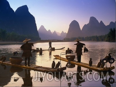 Cormorant, Fisherman, China