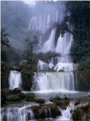 Nam Tok Thilawsu Waterfalls, Um Phang, Thailand