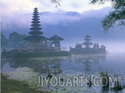 Pura Ulun Temple, Danu Bratan, Island of Bali, Indonesia, Southeast Asia