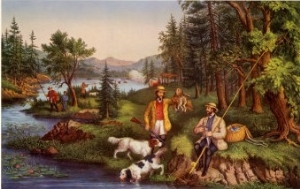 Hunting Fishing and Forest Scenes