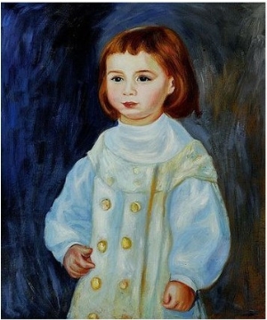 Lucie Berard (Child in White), 1883