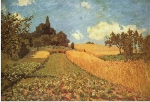 Wheatfields near Argenteuil