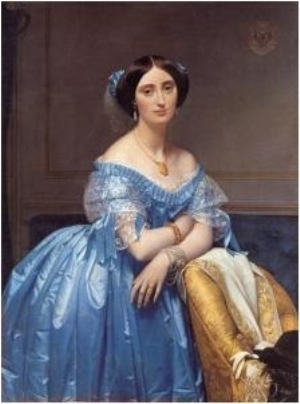 Princesse Albert de Broglie, nee Josephine Eleonore Marie Pauline de Galard de Brassac de Bearn, 1853