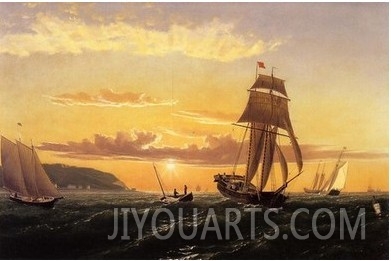 Sunrise on the Bay of Fundy