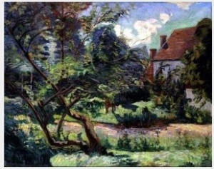 Orchard at the Edge of the Wood, Miregaudon, 1892