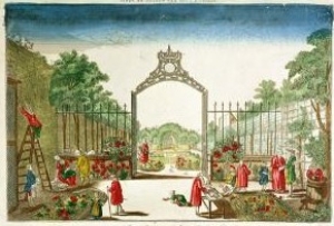 Chinese Pavilion in an English Garden, 18th century 2