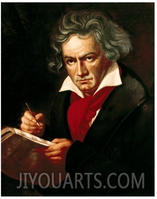 Ludwig Van Beethoven (1770 1827) Composing His "Missa Solemnis"