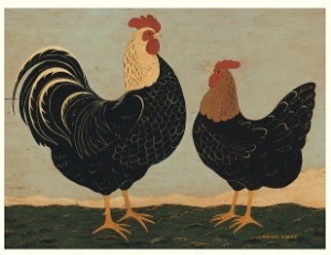 Double Roosters,Black Roosters