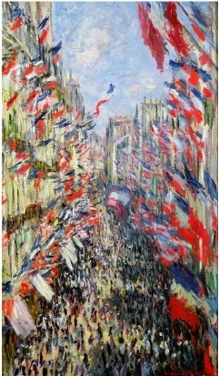 The Rue Montorgueil, Paris, Celebration of June 30, 1878