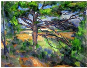 Large Pine Tree and Red Earth, 1890 1895