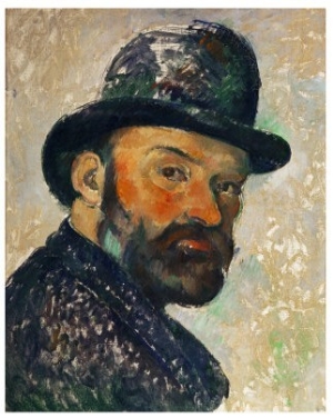 Self Portrait with Bowler Hat (Sketch), 1885 1886