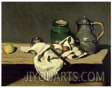 Still Life with a Kettle, circa 1869