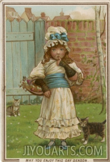 Girl with cat I