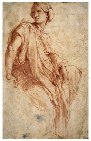 Study for the Phrygian Sibyl, 1511 1512