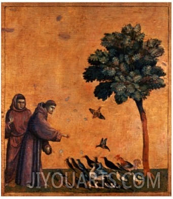 St Francis of Assisi Preaching to the Birds