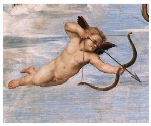 Detail of Cupid from Galatea