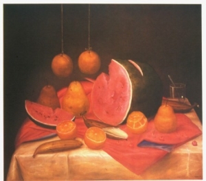 Still Life With Watermelon