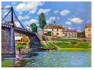 Brucke von Villeneuve La Garenne Bridge