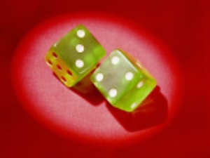 Pair of Dice Showing 