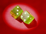Pair of Dice Showing 