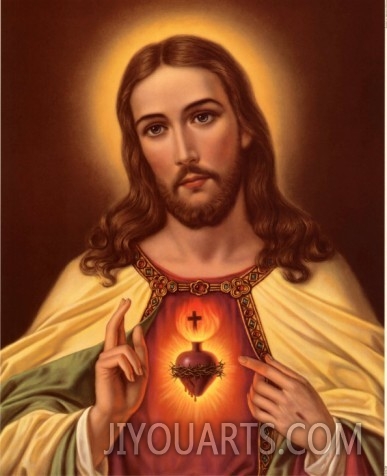 SACRED HEART OF JESUS oil painting reproduction