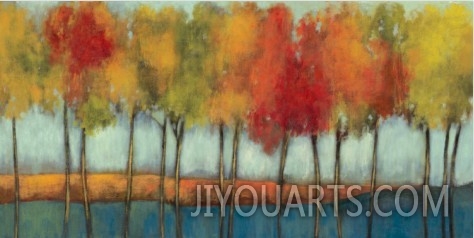 LOLLIPOP TREES oil painting reproduction on canvas