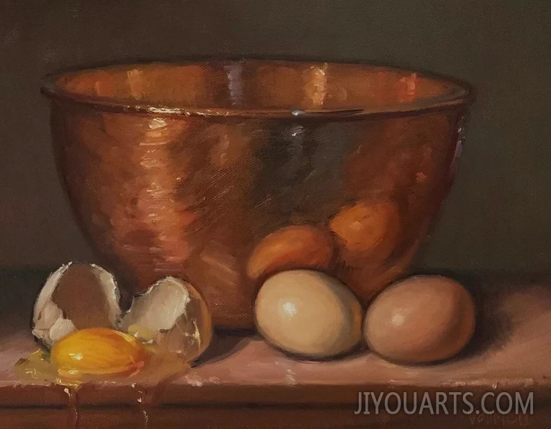Eggs & Copper Bowl