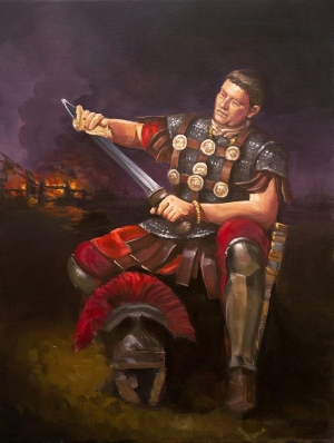 Roman centurion， A hard day