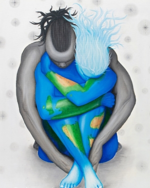 Earth Mother Earth Oil painting Print
